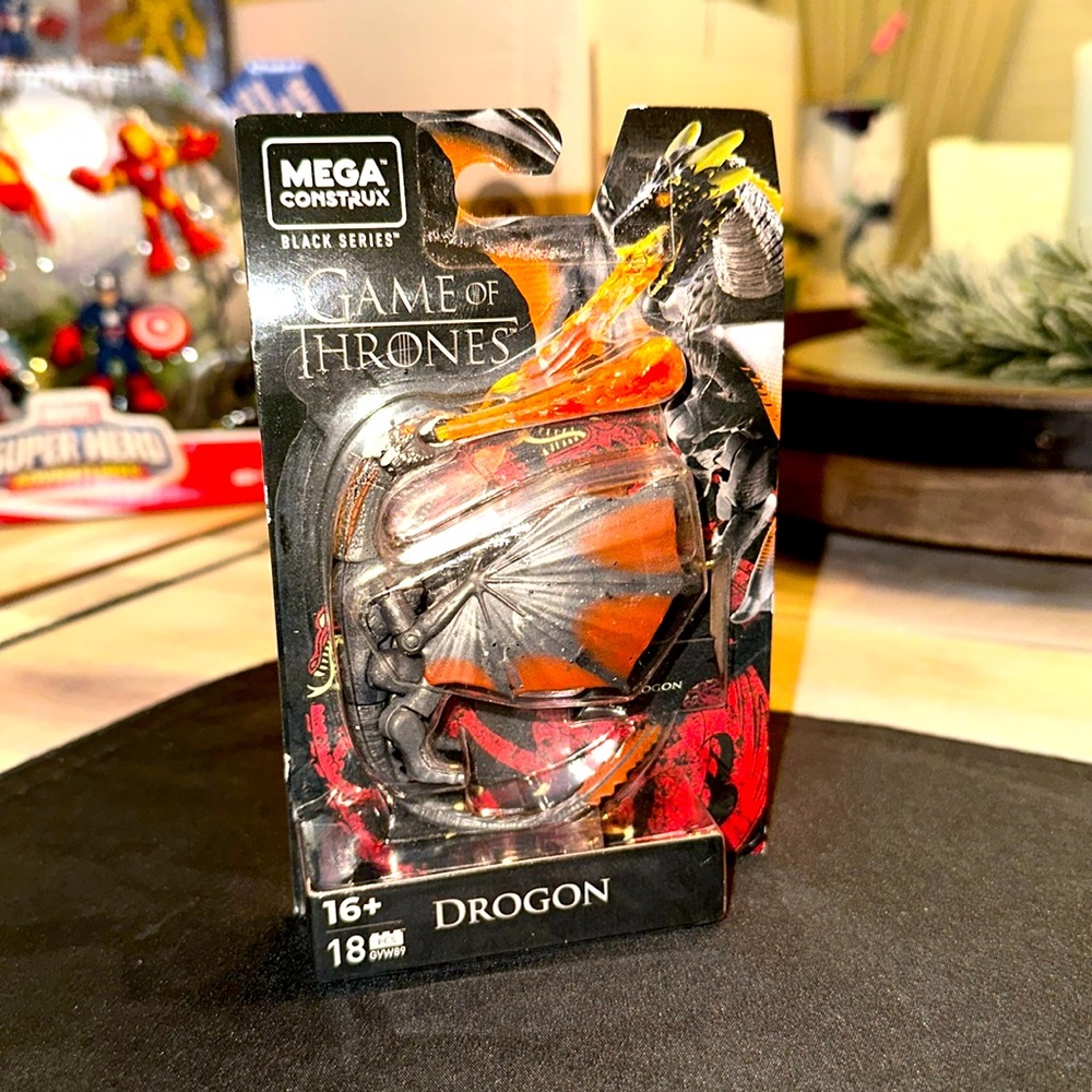 Mega Construx Black Series Game of Thrones Drogon Figure - Picture 1 of 5